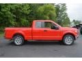 2016 Race Red Ford F150 XL SuperCab  photo #2