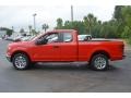 2016 Race Red Ford F150 XL SuperCab  photo #8