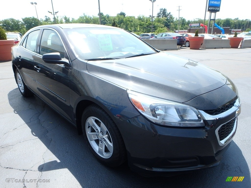 2014 Malibu LS - Ashen Gray Metallic / Jet Black/Titanium photo #11