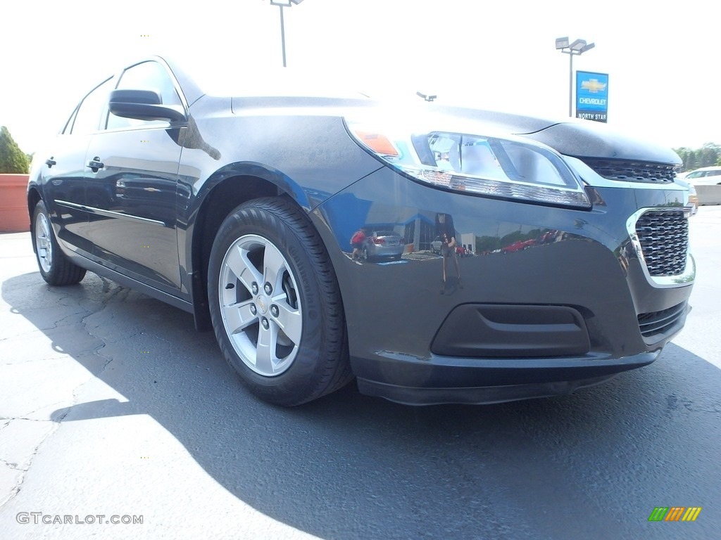 2014 Malibu LS - Ashen Gray Metallic / Jet Black/Titanium photo #12