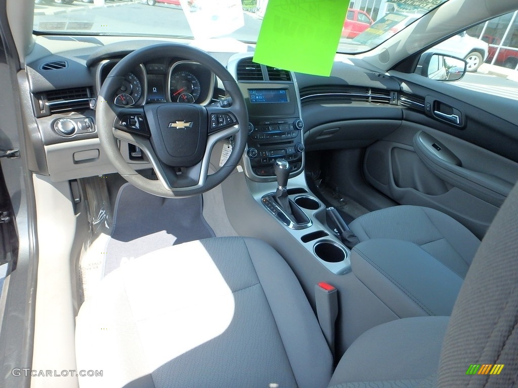 2014 Malibu LS - Ashen Gray Metallic / Jet Black/Titanium photo #22