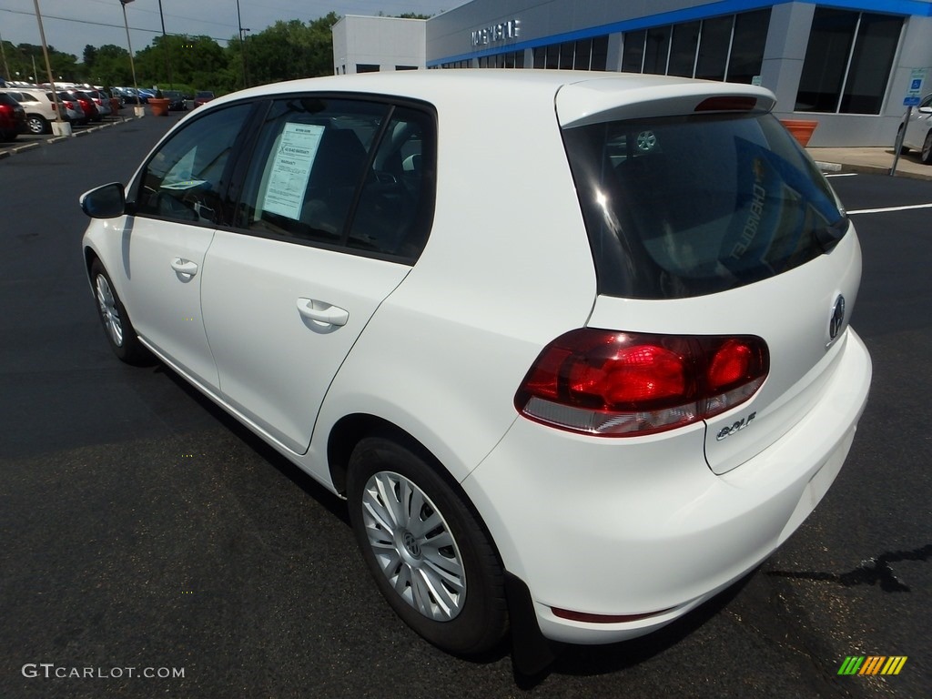 2012 Golf 4 Door - Candy White / Titan Black photo #4