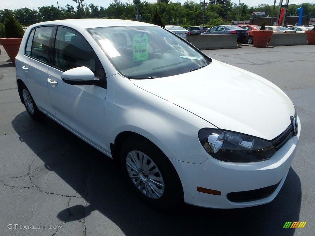 2012 Golf 4 Door - Candy White / Titan Black photo #10