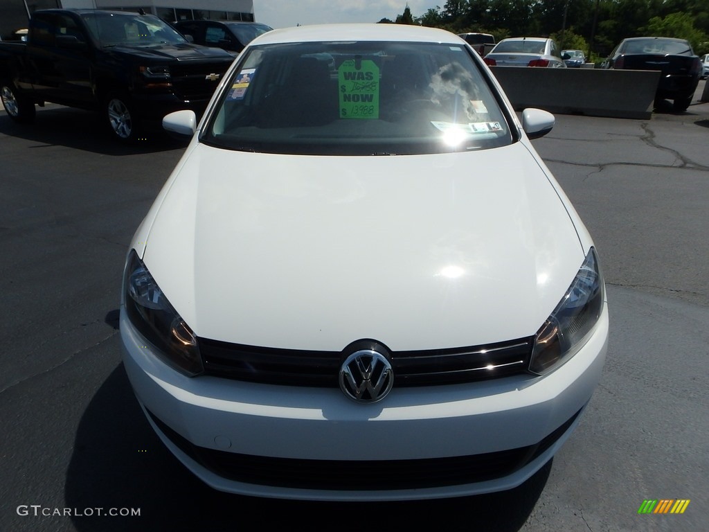 2012 Golf 4 Door - Candy White / Titan Black photo #12
