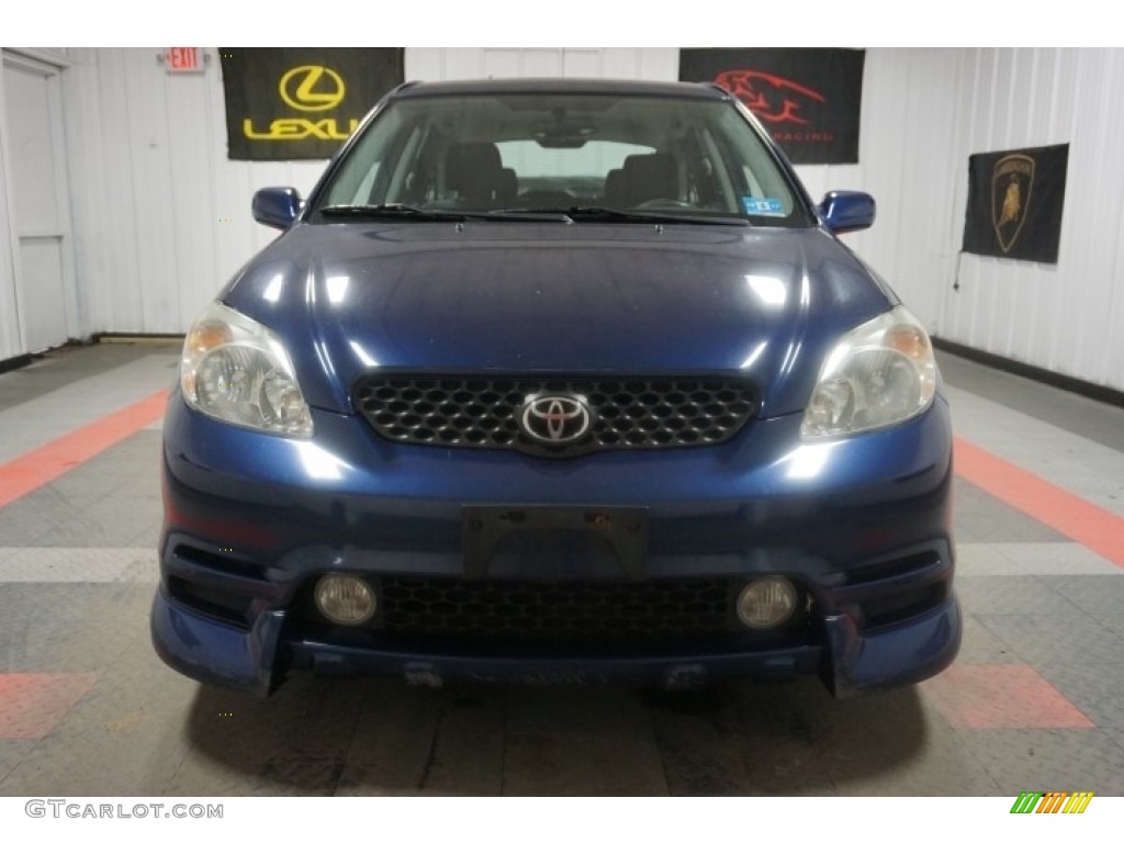 2003 Matrix XR - Indigo Ink Blue Metallic / Dark Gray photo #4