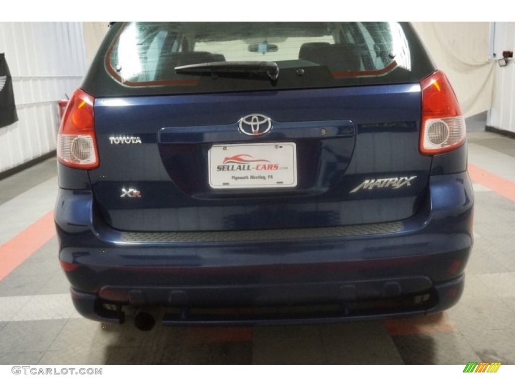 2003 Matrix XR - Indigo Ink Blue Metallic / Dark Gray photo #63