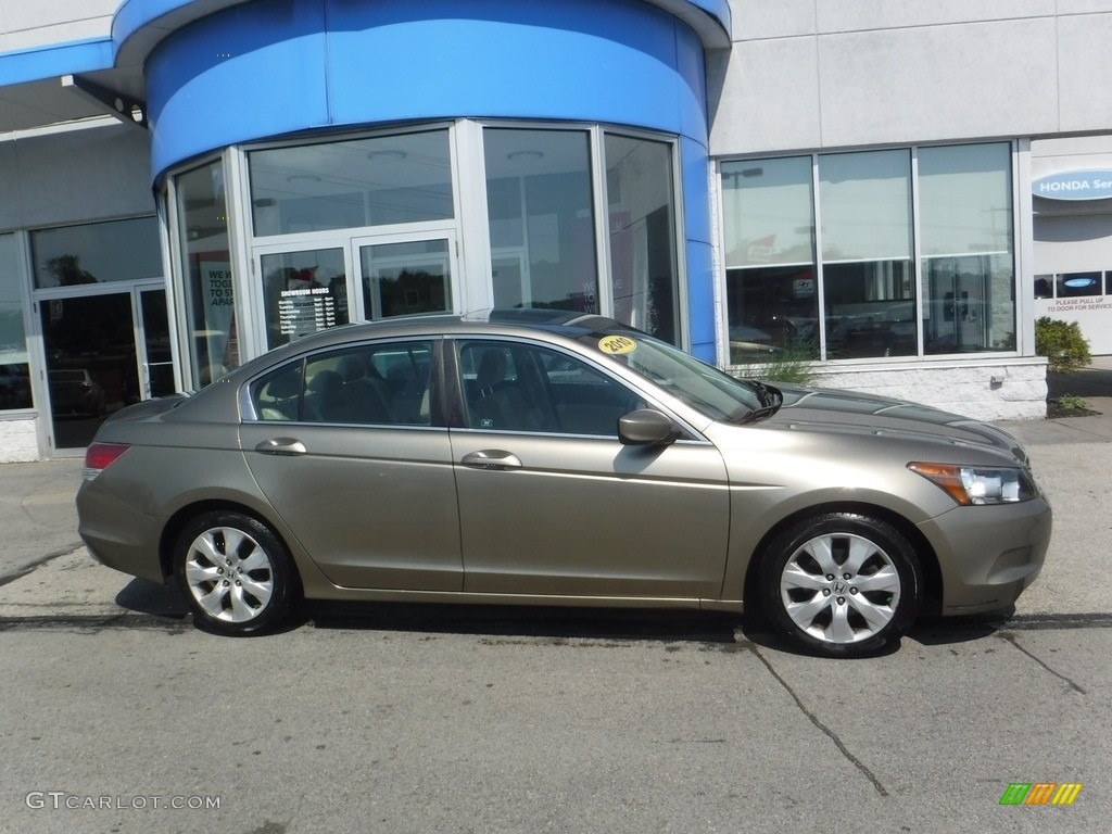 2010 Accord EX Sedan - Bold Beige Metallic / Ivory photo #2