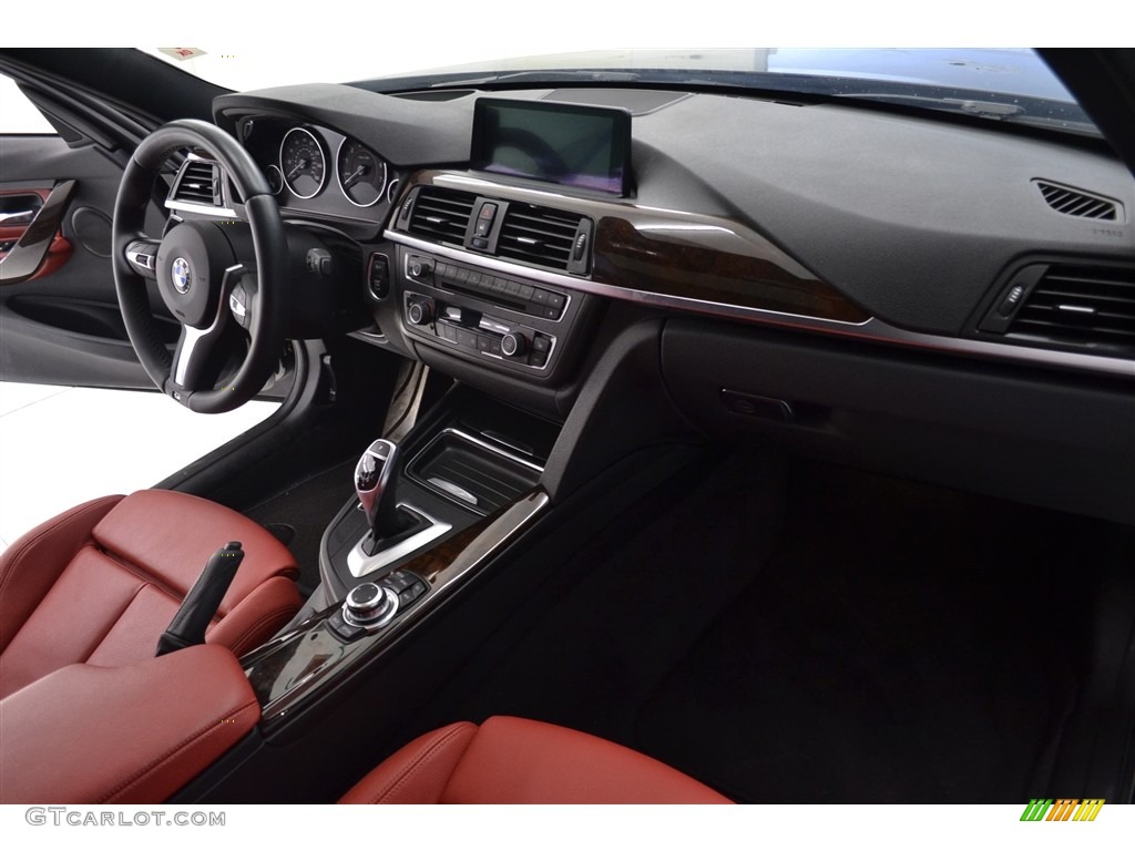 2013 3 Series 335i Sedan - Black Sapphire Metallic / Coral Red/Black photo #16