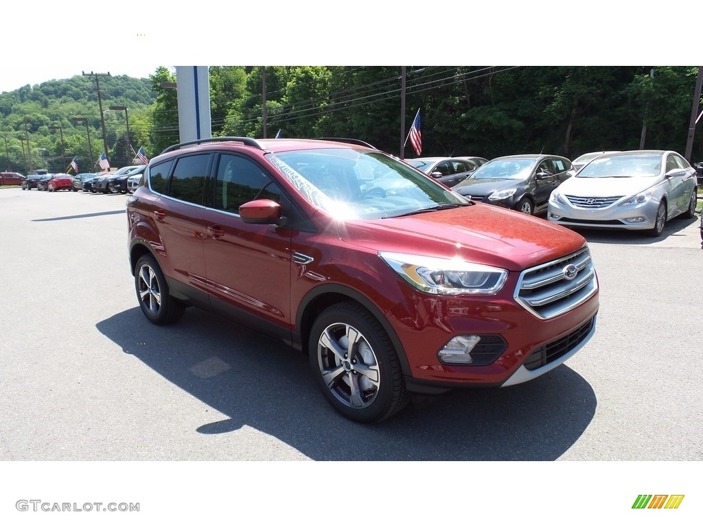 2017 Escape SE 4WD - Ruby Red / Charcoal Black photo #4
