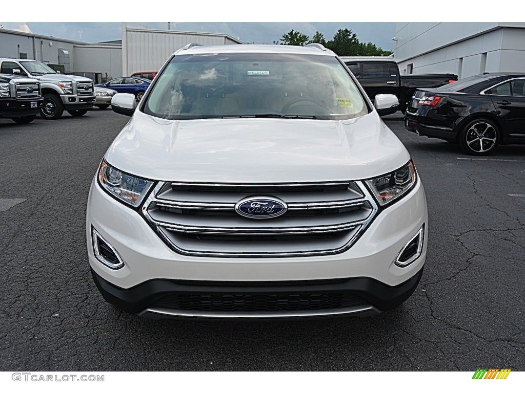 2016 Edge Titanium AWD - White Platinum / Ceramic photo #4