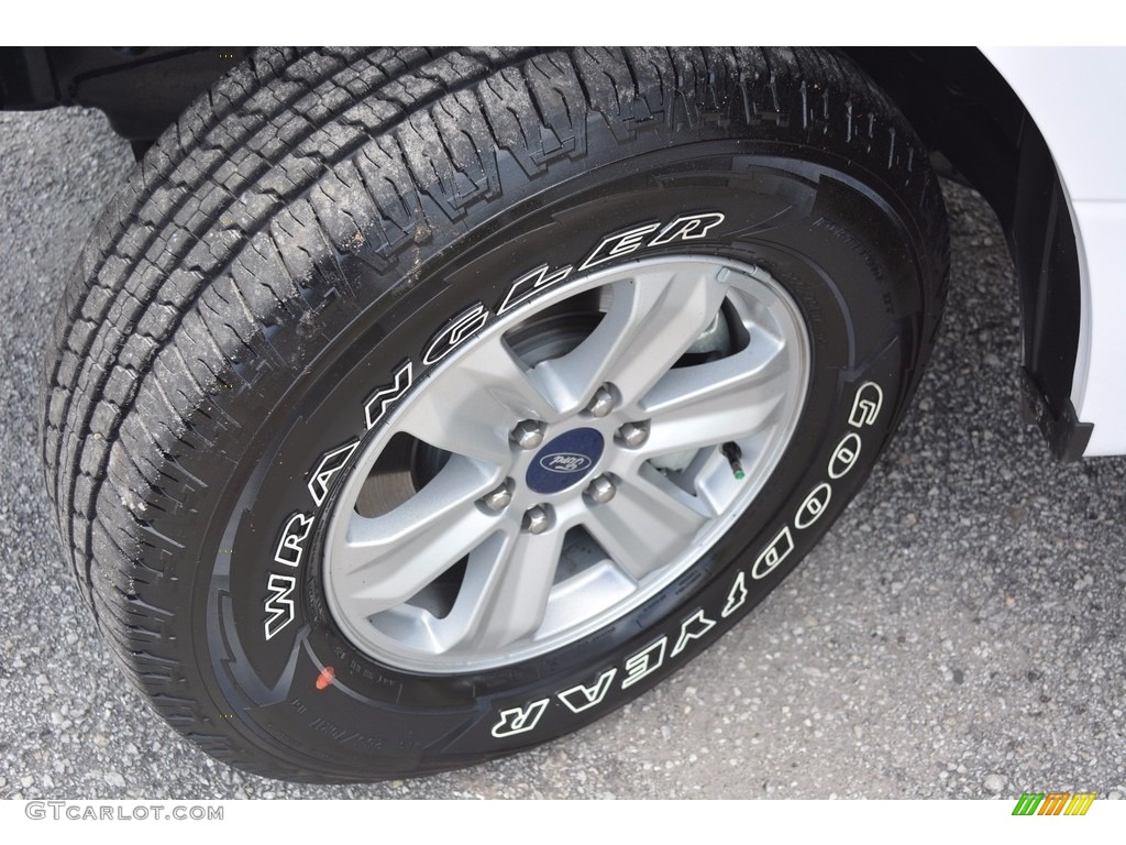 2016 F150 XLT Regular Cab 4x4 - Oxford White / Medium Earth Gray photo #17