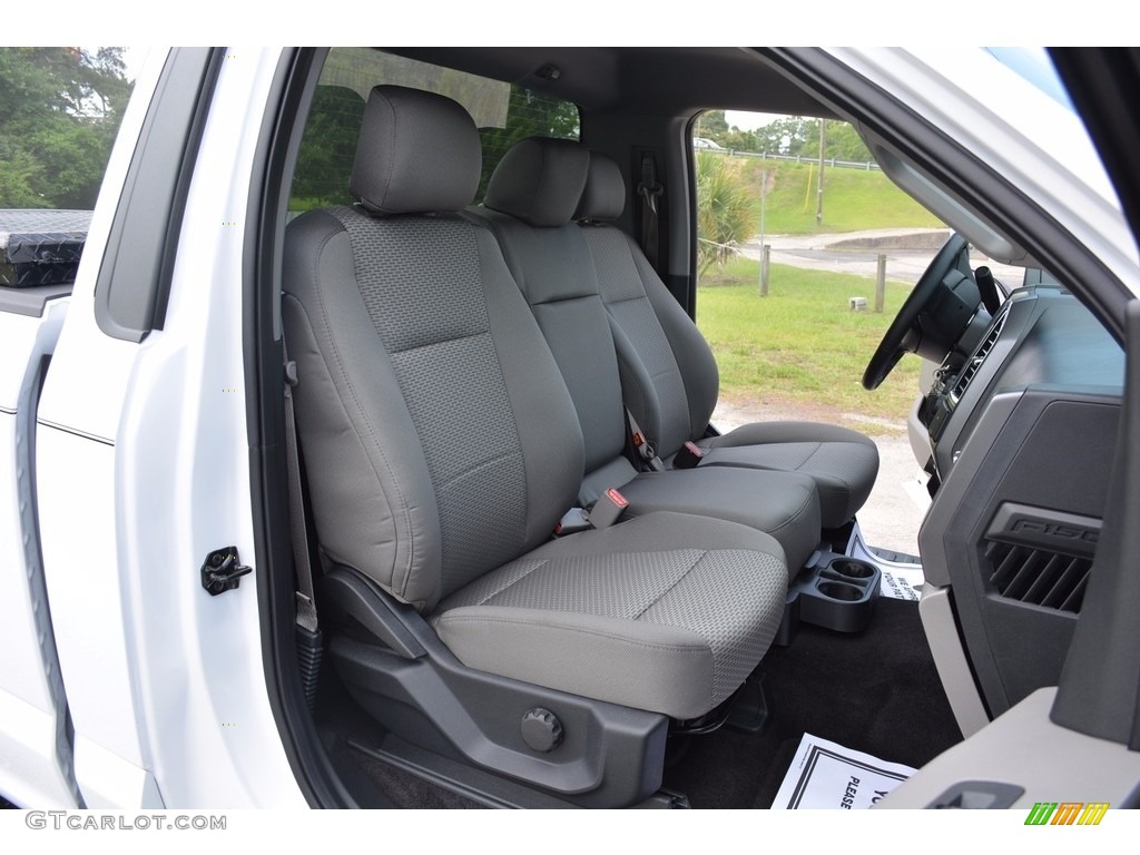 2016 F150 XLT Regular Cab 4x4 - Oxford White / Medium Earth Gray photo #21