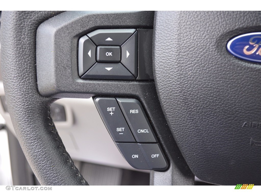 2016 F150 XLT Regular Cab 4x4 - Oxford White / Medium Earth Gray photo #32