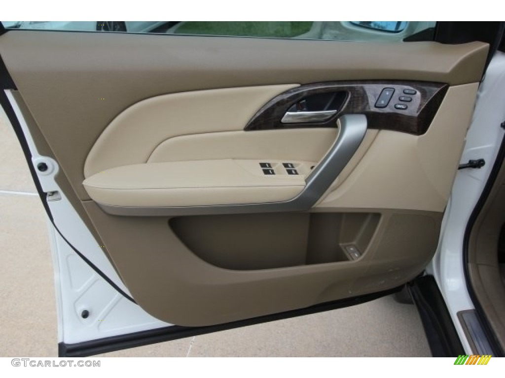 2013 MDX SH-AWD - Aspen White Pearl / Parchment photo #22