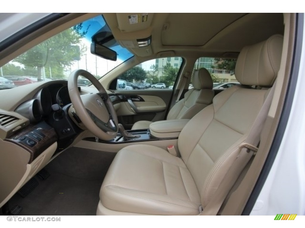 2013 MDX SH-AWD - Aspen White Pearl / Parchment photo #23