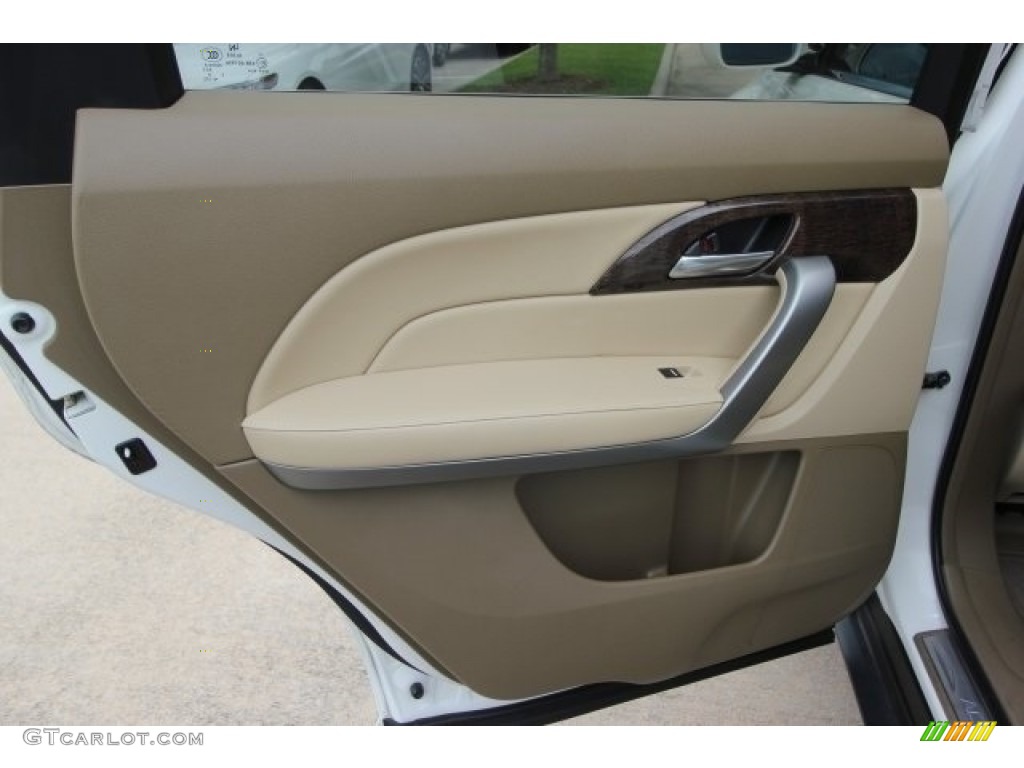 2013 MDX SH-AWD - Aspen White Pearl / Parchment photo #24