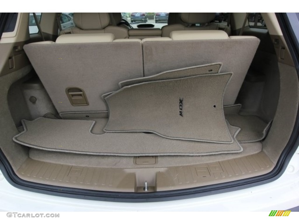 2013 MDX SH-AWD - Aspen White Pearl / Parchment photo #27