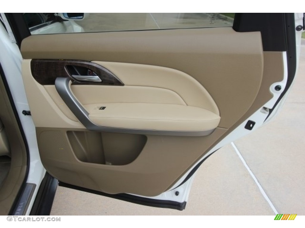 2013 MDX SH-AWD - Aspen White Pearl / Parchment photo #29