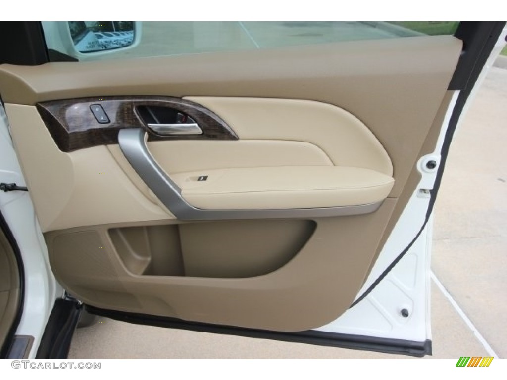 2013 MDX SH-AWD - Aspen White Pearl / Parchment photo #33