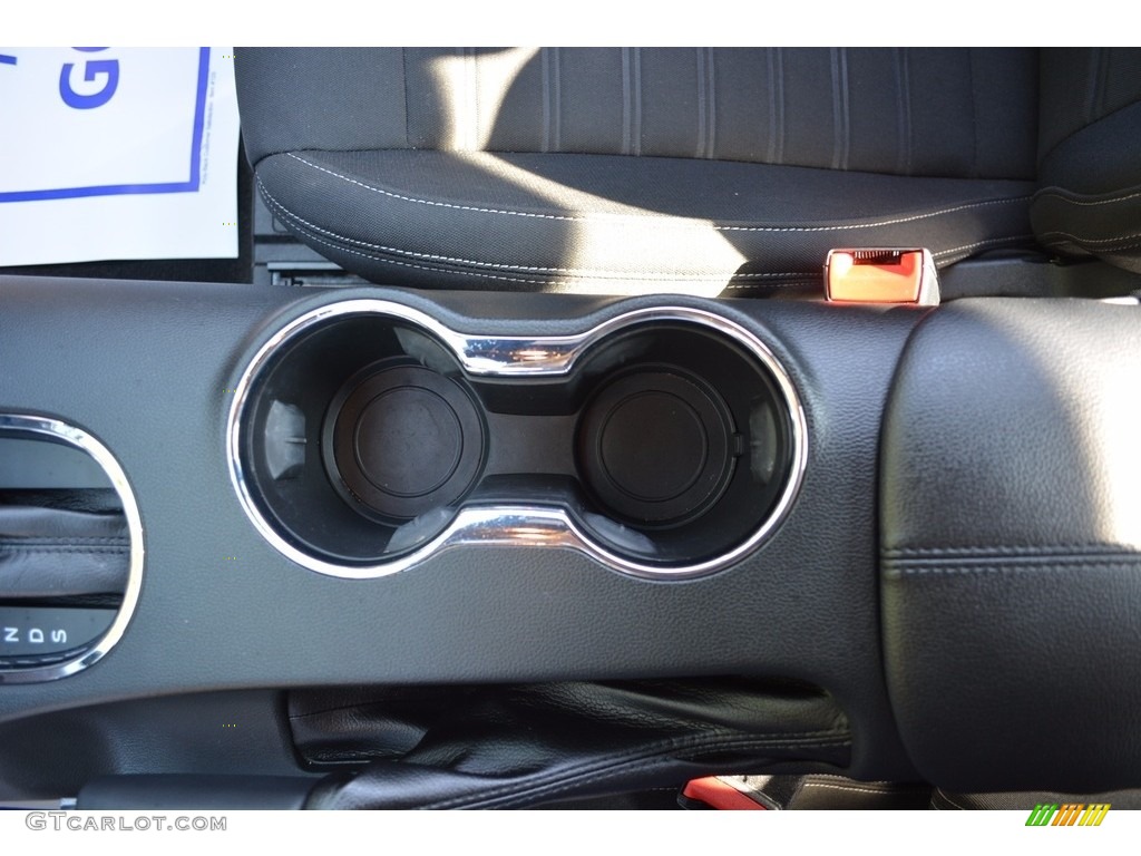 2015 Mustang EcoBoost Coupe - Ruby Red Metallic / 50 Years Raven Black photo #26