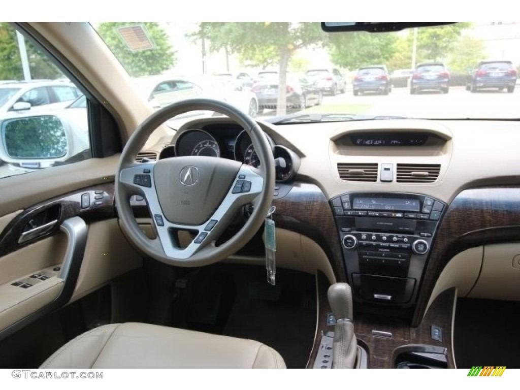 2013 MDX SH-AWD - Aspen White Pearl / Parchment photo #37