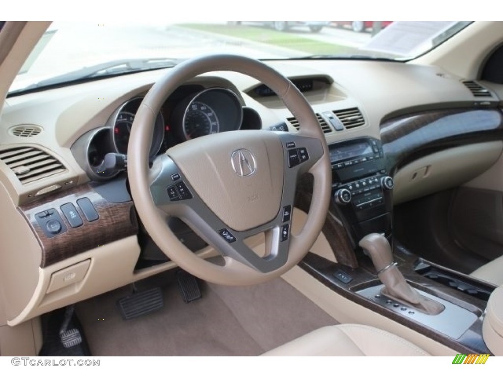 2013 MDX SH-AWD - Aspen White Pearl / Parchment photo #54