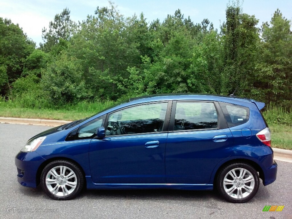 Blue Sensation Pearl Honda Fit