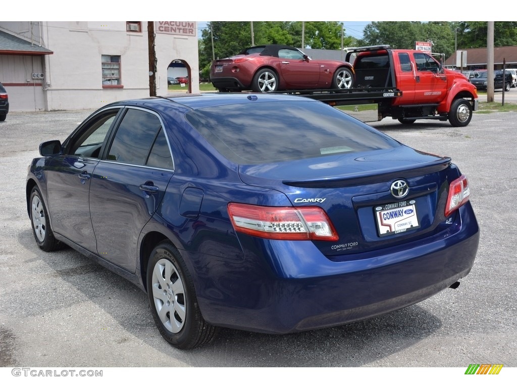 2011 Camry SE - Blue Ribbon Metallic / Ash photo #5