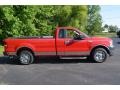 2008 Bright Red Ford F150 XL Regular Cab  photo #2