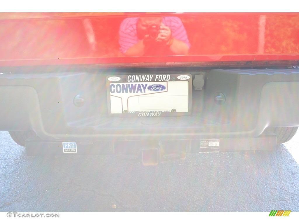 2008 F150 XL Regular Cab - Bright Red / Tan photo #5
