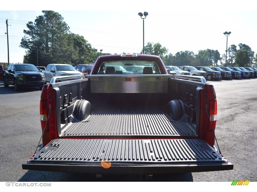 2008 F150 XL Regular Cab - Bright Red / Tan photo #6