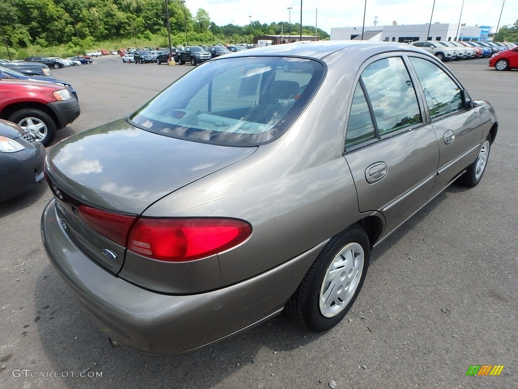 2002 Escort SE Sedan - Mineral Gray Metallic / Medium Graphite photo #4