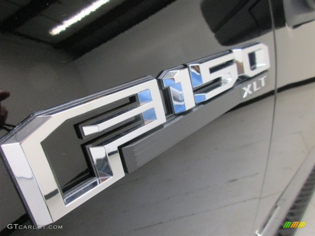 2016 F150 XLT SuperCrew - Shadow Black / Black photo #14
