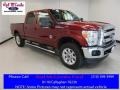 Ruby Red Metallic - F250 Super Duty Lariat Crew Cab 4x4 Photo No. 1