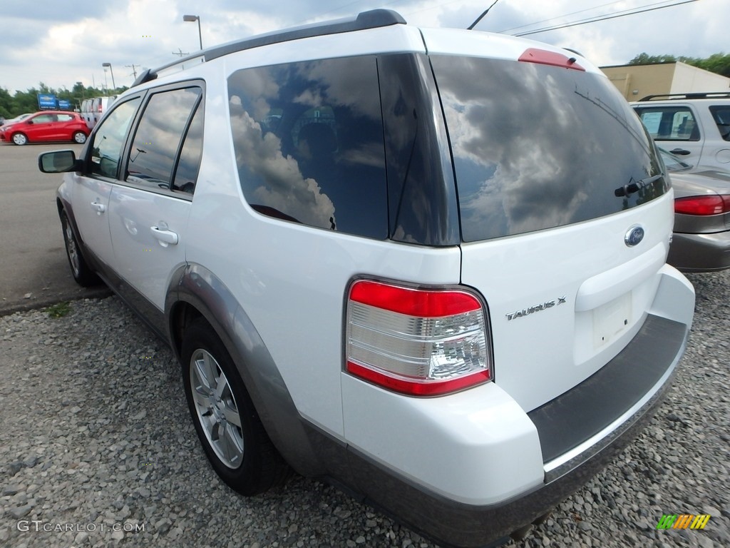 2008 Taurus X SEL AWD - Oxford White / Camel photo #2