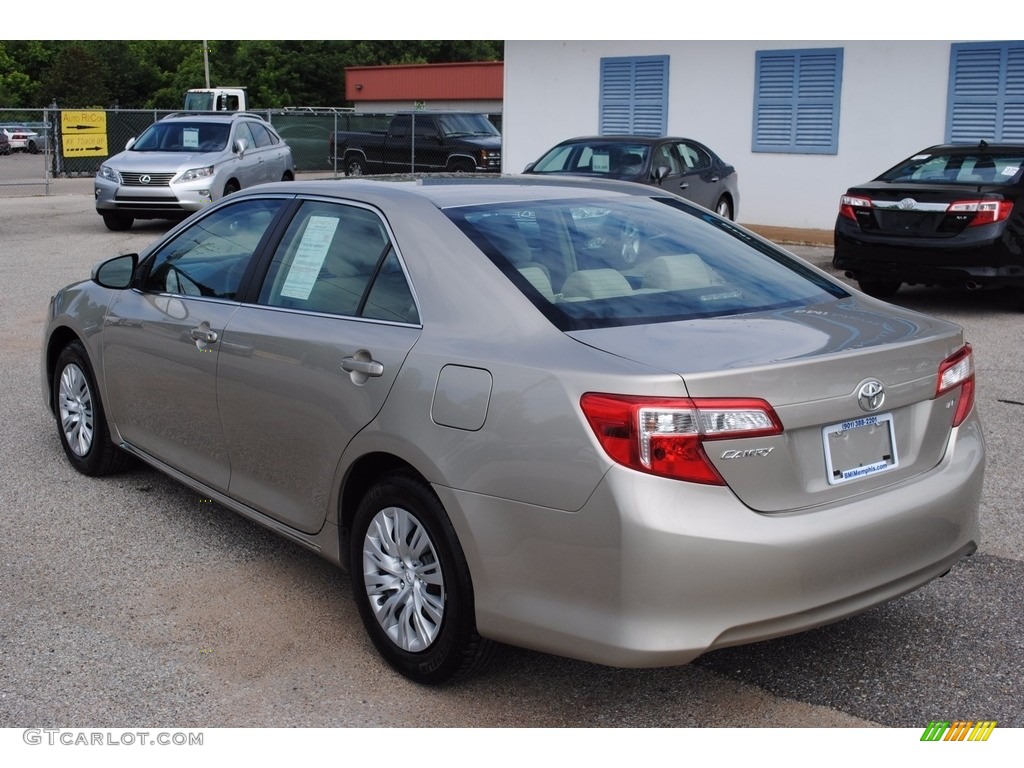 2013 Camry LE - Champagne Mica / Ivory photo #3