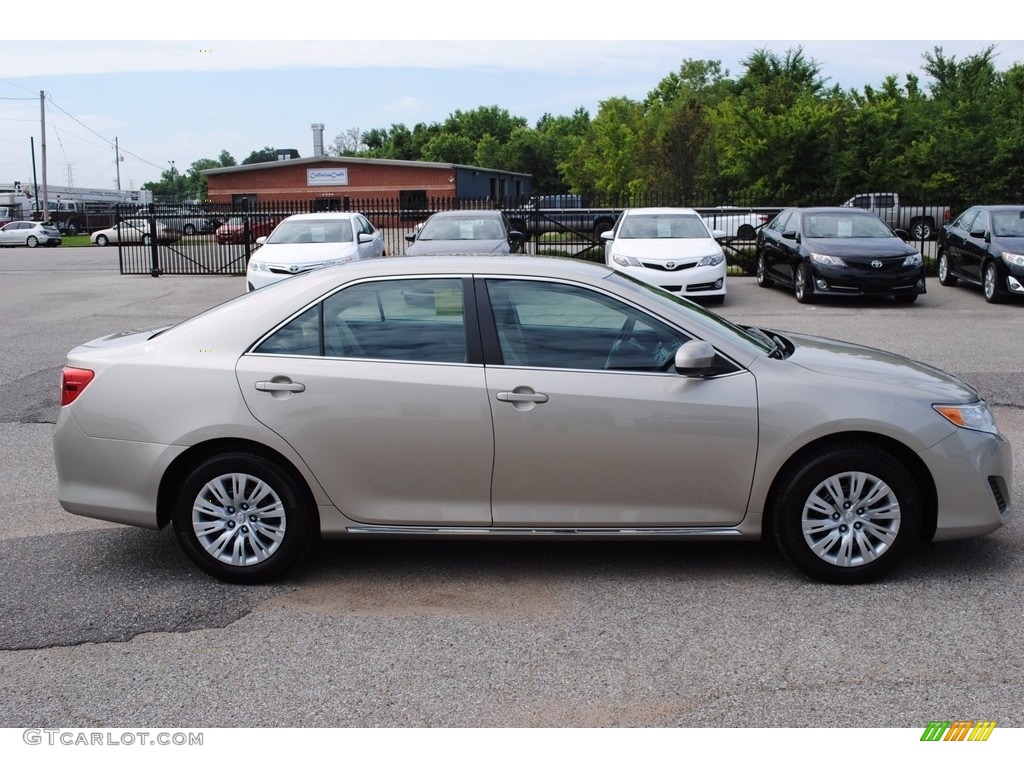 2013 Camry LE - Champagne Mica / Ivory photo #6