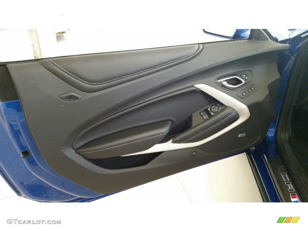2016 Camaro SS Convertible - Hyper Blue Metallic / Jet Black photo #6
