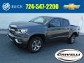 2016 Cyber Gray Metallic Chevrolet Colorado Z71 Crew Cab 4x4  photo #1