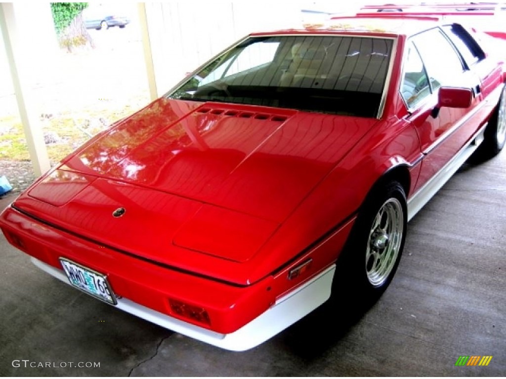 Red 1987 Lotus Esprit Turbo Exterior Photo #113438363