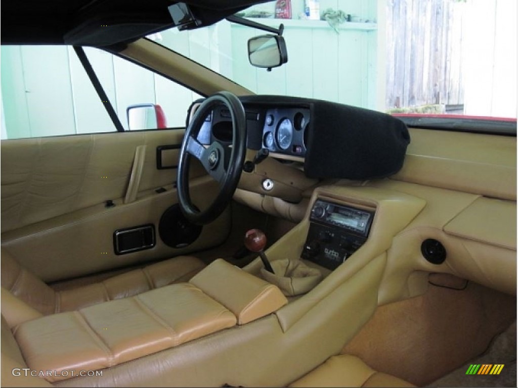 1987 Lotus Esprit Turbo Interior Color Photos