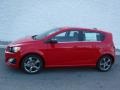 2016 Red Hot Chevrolet Sonic RS Hatchback  photo #2