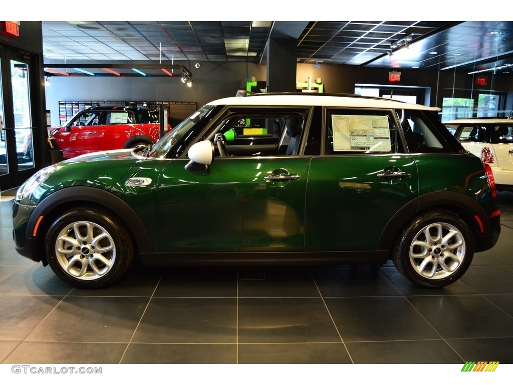 2016 Hardtop Cooper S 4 Door - British Racing Green II Metallic / Carbon Black photo #3