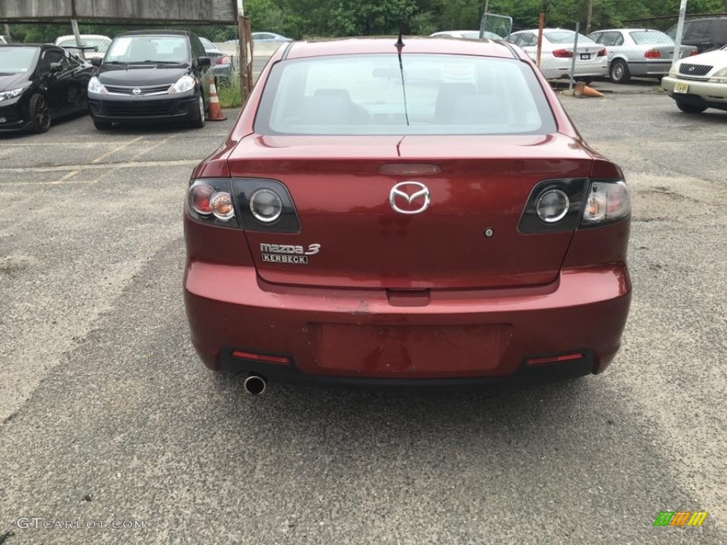 2008 MAZDA3 i Touring Sedan - True Red / Black photo #5