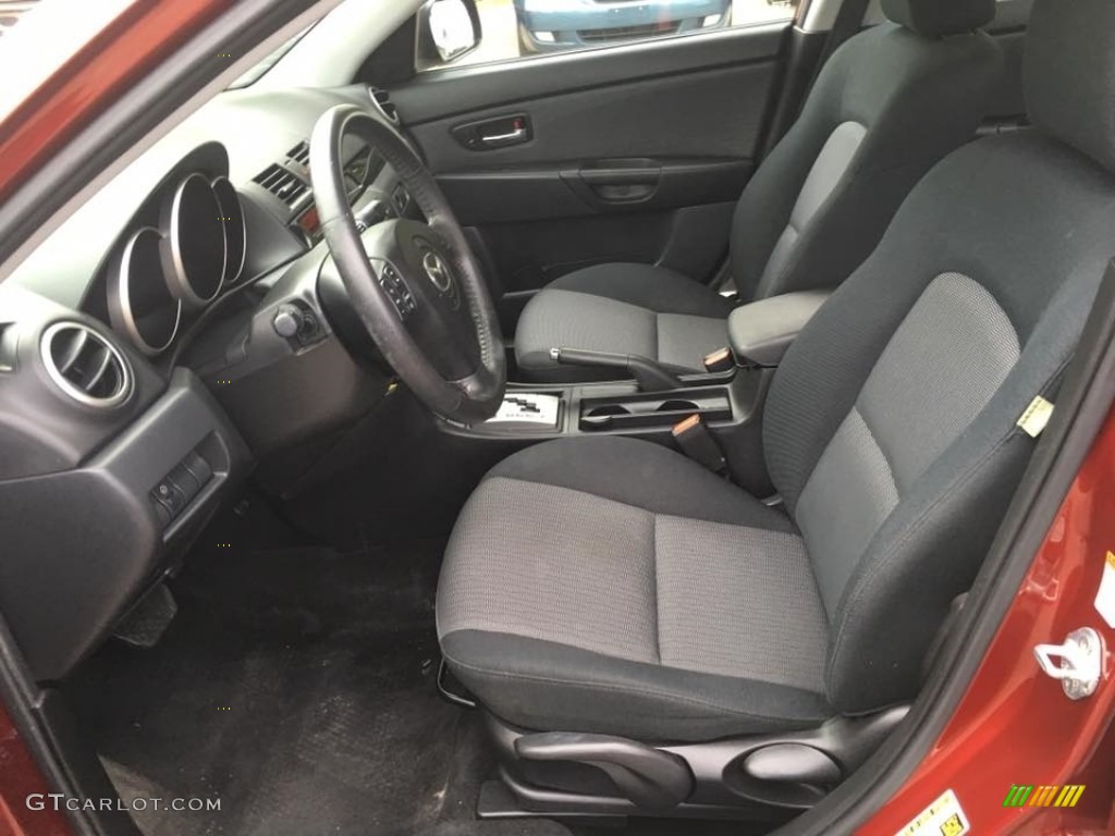 2008 MAZDA3 i Touring Sedan - True Red / Black photo #15