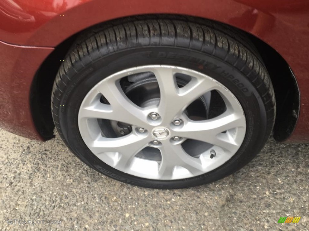 2008 MAZDA3 i Touring Sedan - True Red / Black photo #22