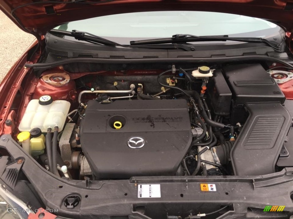 2008 MAZDA3 i Touring Sedan - True Red / Black photo #24