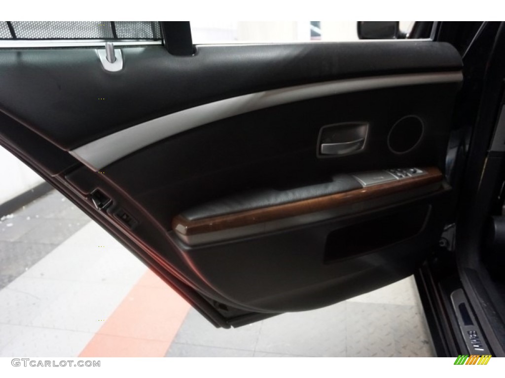 2006 7 Series 750i Sedan - Jet Black / Black/Black photo #15
