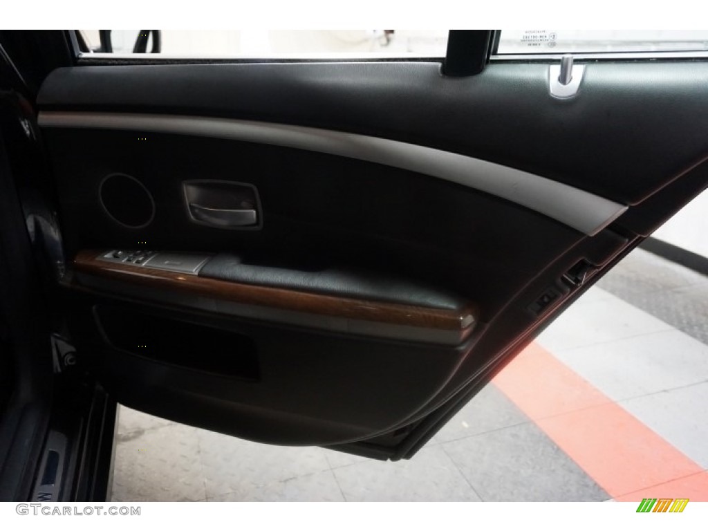 2006 7 Series 750i Sedan - Jet Black / Black/Black photo #16