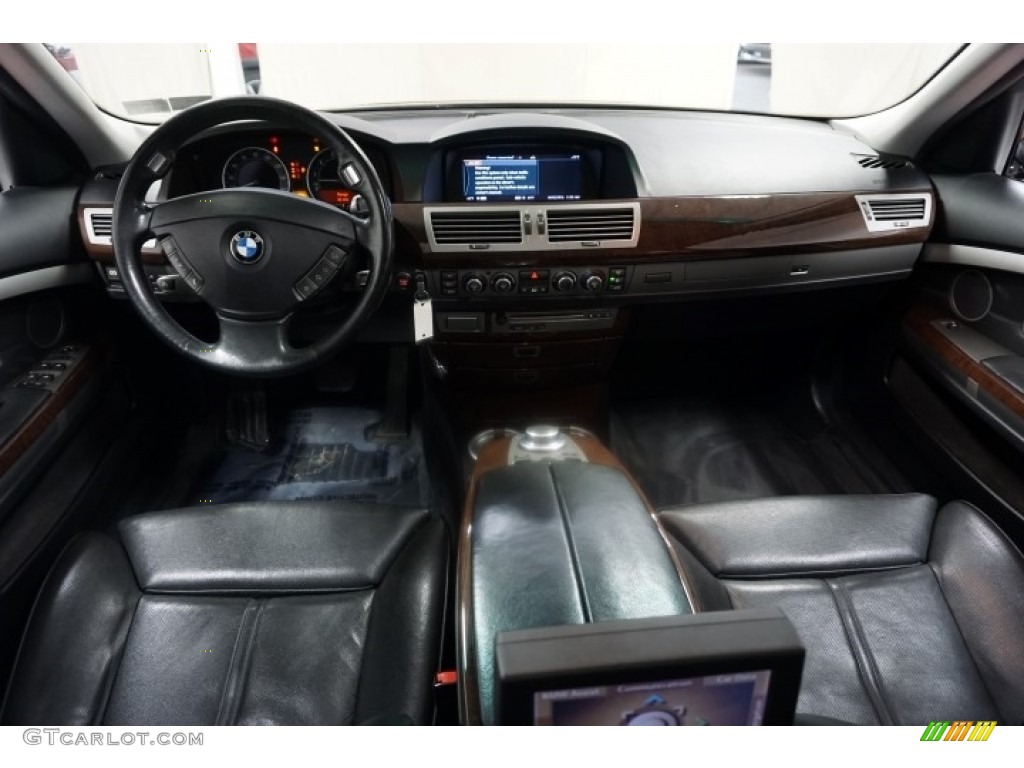 2006 7 Series 750i Sedan - Jet Black / Black/Black photo #28